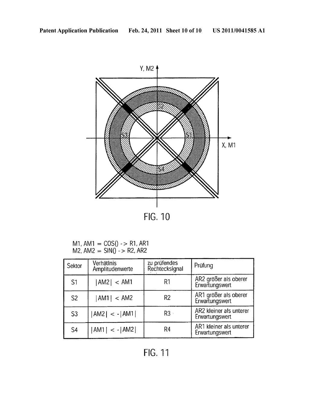 Rotary Encoder Comprising Internal Error Control And Method Therefor - diagram, schematic, and image 11