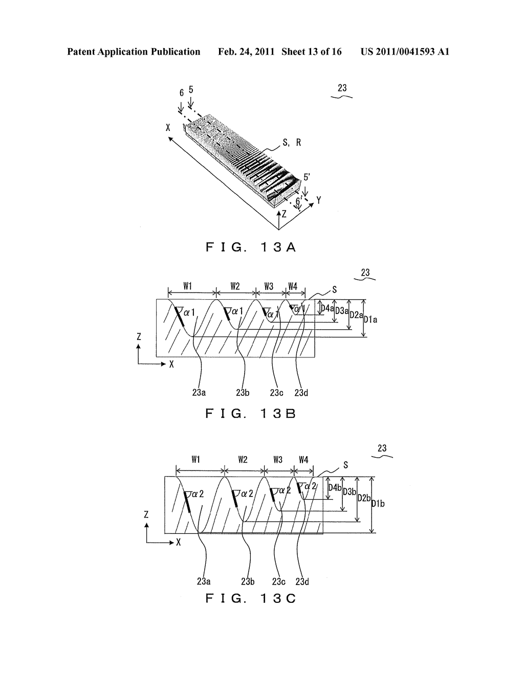 MATERIAL MEASURES FOR USE IN EVALUATING PERFORMANCE OF MEASURING INSTRUMENT FOR MEASURING SURFACE TEXTURE - diagram, schematic, and image 14