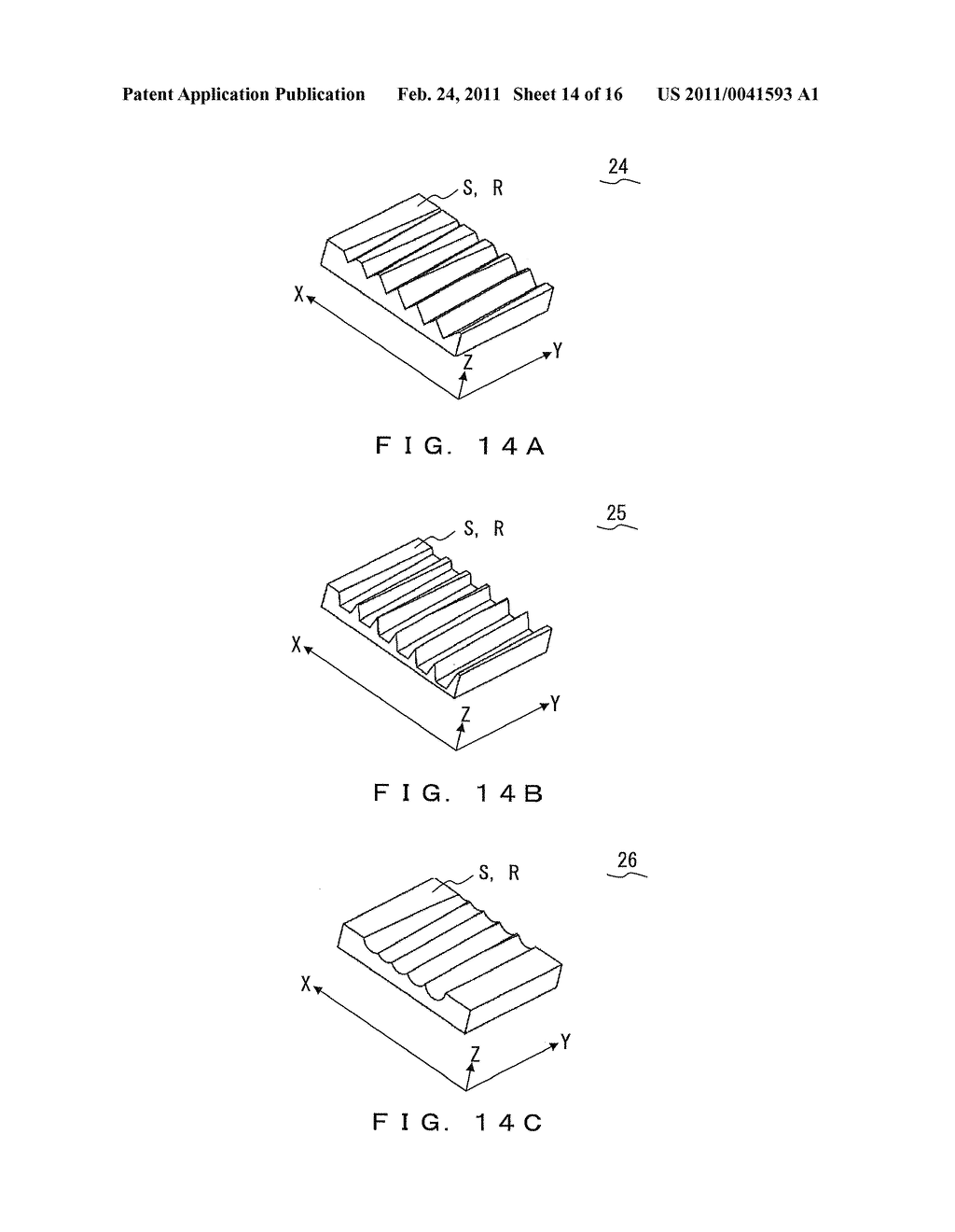 MATERIAL MEASURES FOR USE IN EVALUATING PERFORMANCE OF MEASURING INSTRUMENT FOR MEASURING SURFACE TEXTURE - diagram, schematic, and image 15