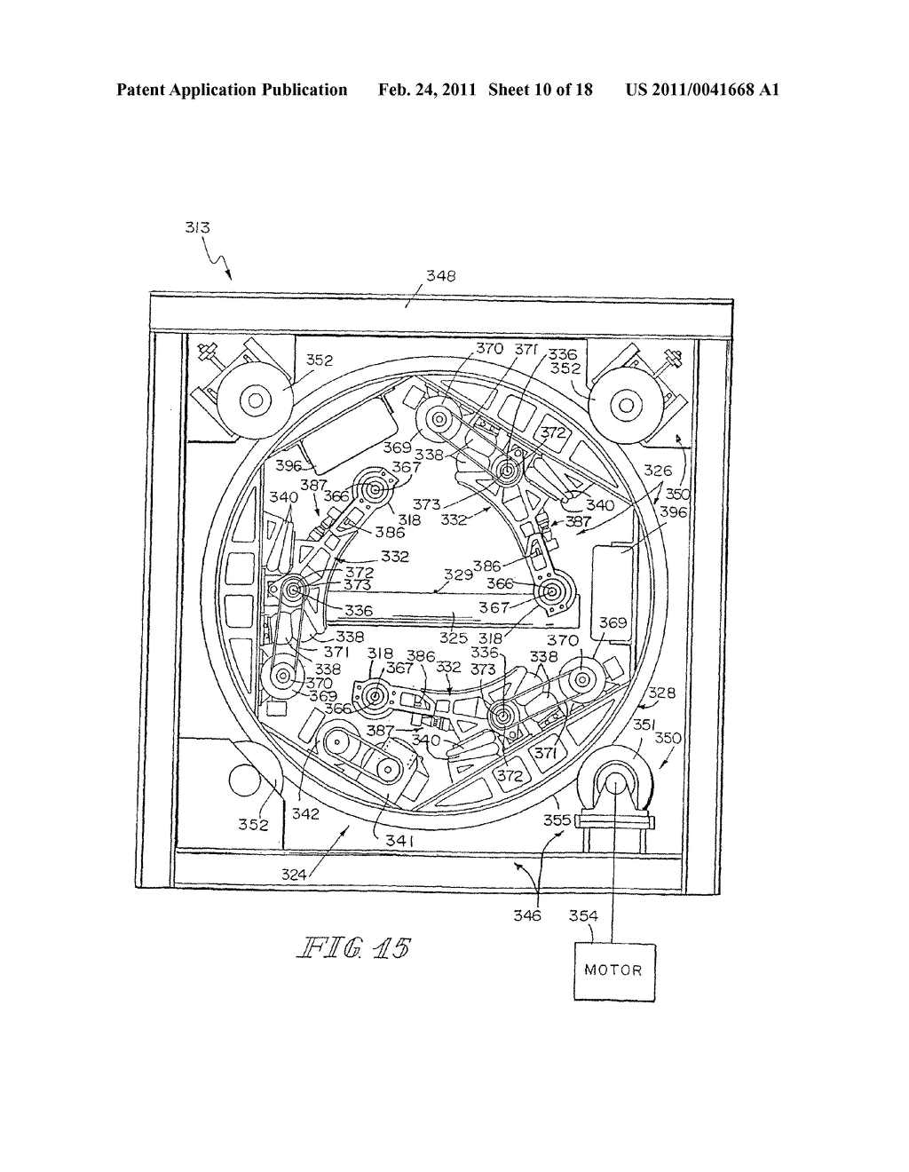 APPARATUS FOR SURFACING FLITCH - diagram, schematic, and image 11