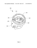 Beverage machine brewing chamber and extraction member for a beverage dispensing machine diagram and image