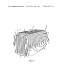 Pet Kennel with Mesh Top diagram and image