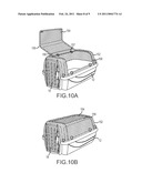 Pet Kennel with Mesh Top diagram and image