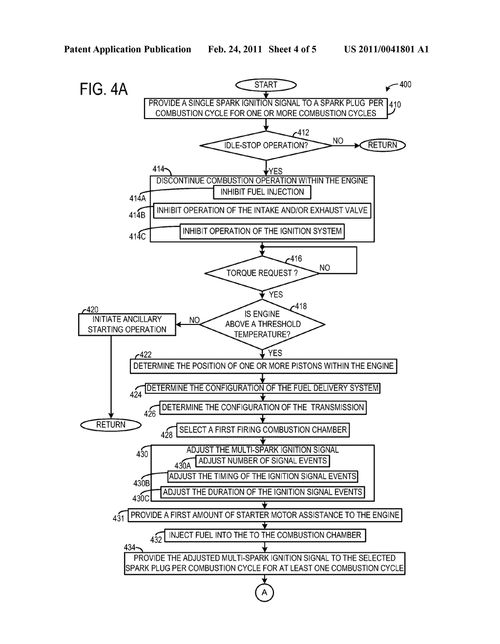 DIRECT-START ENGINE OPERATION UTLIZING MULTI-STRIKE IGNITION - diagram, schematic, and image 05