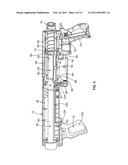 TOY DART LAUNCHER APPARATUS WITH MOMENTARY LOCK diagram and image
