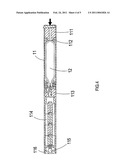 ASSEMBLY STRUCTURE OF AN ACTION AND A GAS CYLINDER diagram and image