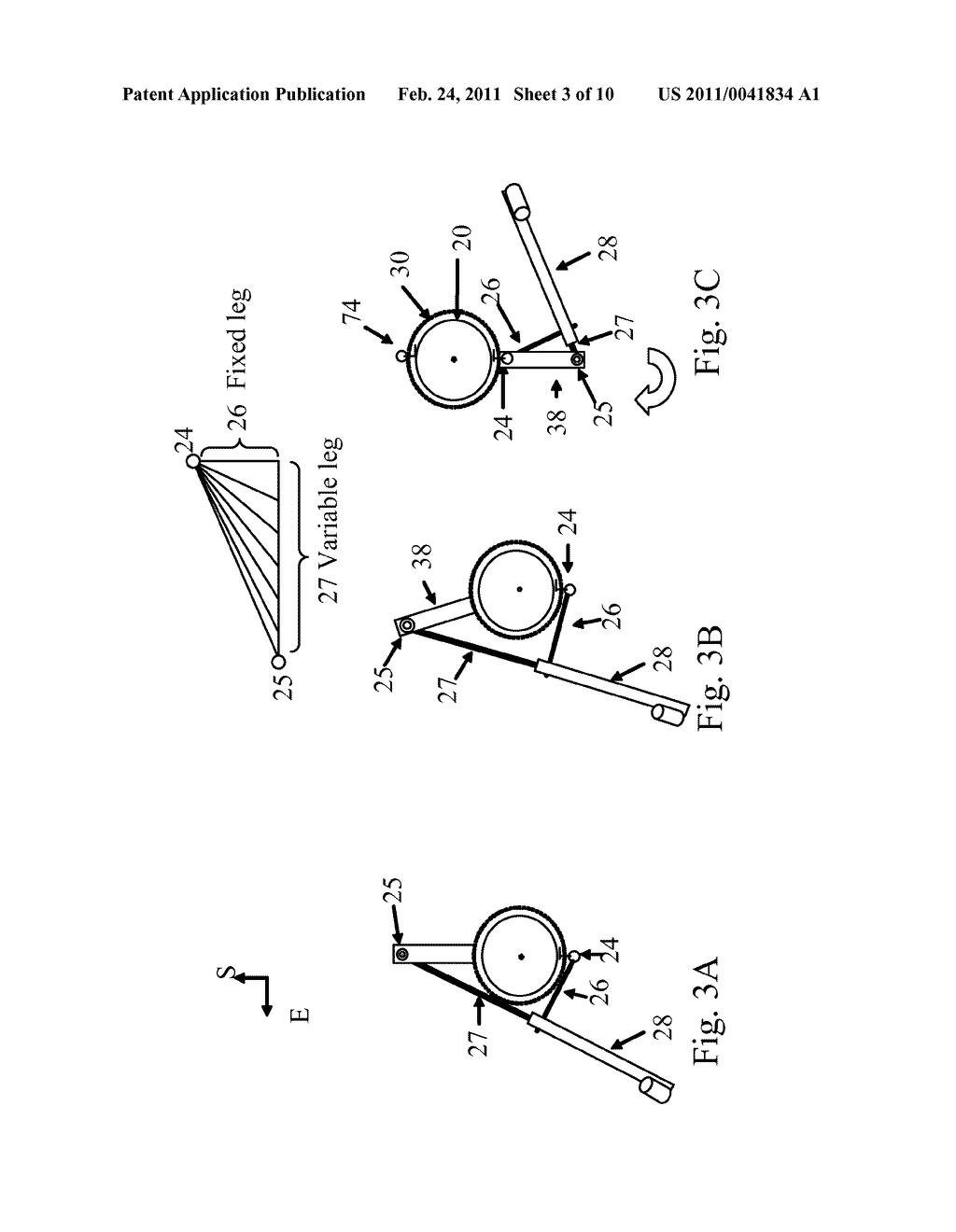 Two-Axes Solar Tracker System and Apparatus for Solar Panel and Likes - diagram, schematic, and image 04