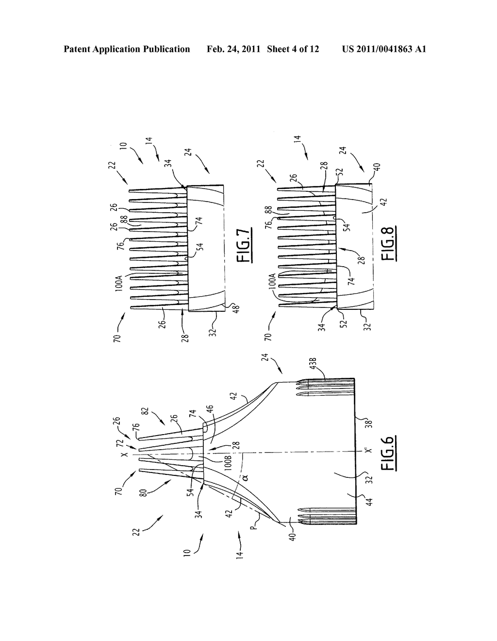 COSMETIC PRODUCT APPLICATOR, ASSOCIATED HEAD AND DEVICE - diagram, schematic, and image 05