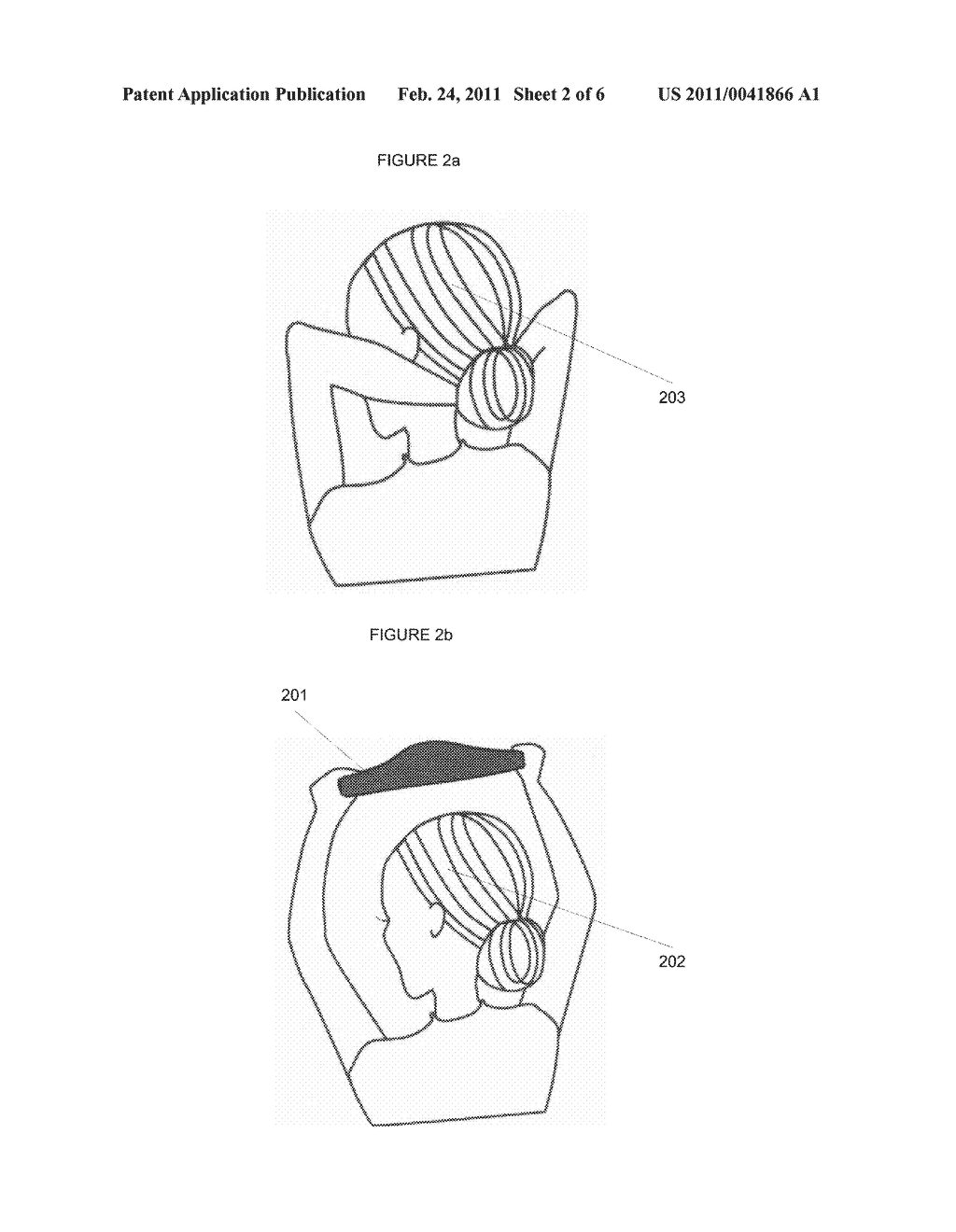 HEADBAND FOR USE WITH A HEAD COVERING - diagram, schematic, and image 03