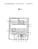 DEVICE AND METHOD FOR PREVENTING FOREIGN MATTERS FROM ADHEREING IN DISHWASHER diagram and image