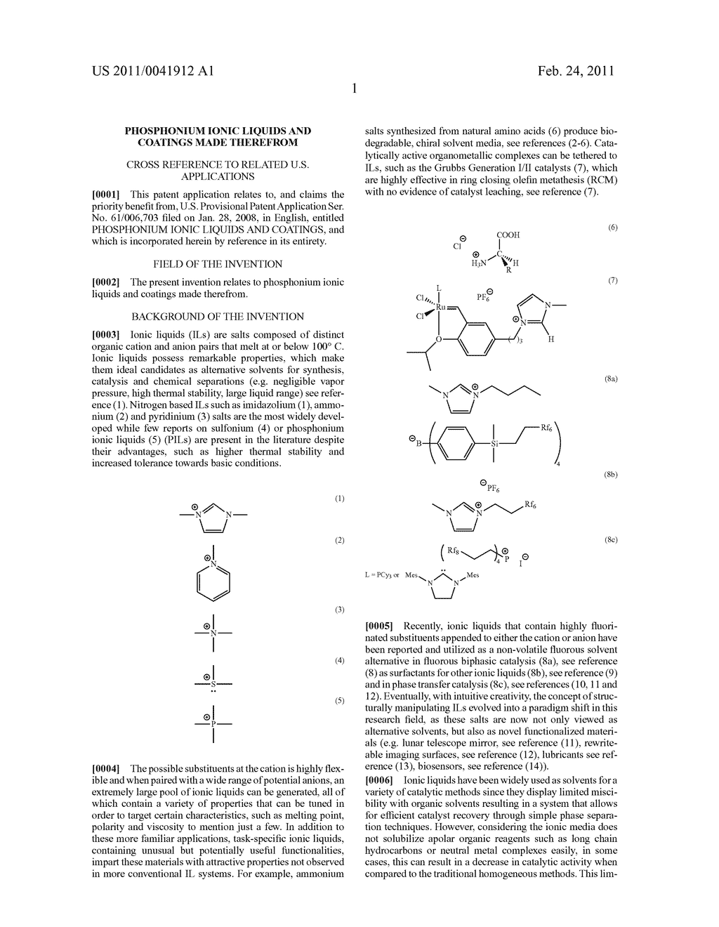 PHOSPHONIUM IONIC LIQUIDS AND COATINGS MADE THEREFROM - diagram, schematic, and image 16