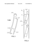 SELF-LOCKING SLAT FOR SHUTTER diagram and image