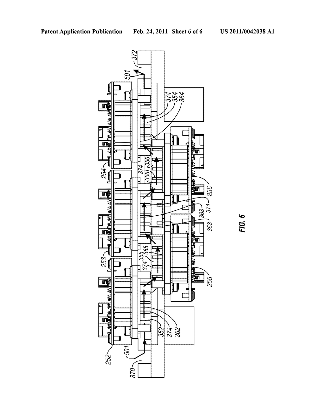 POWER MODULE ASSEMBLIES WITH STAGGERED COOLANT CHANNELS - diagram, schematic, and image 07