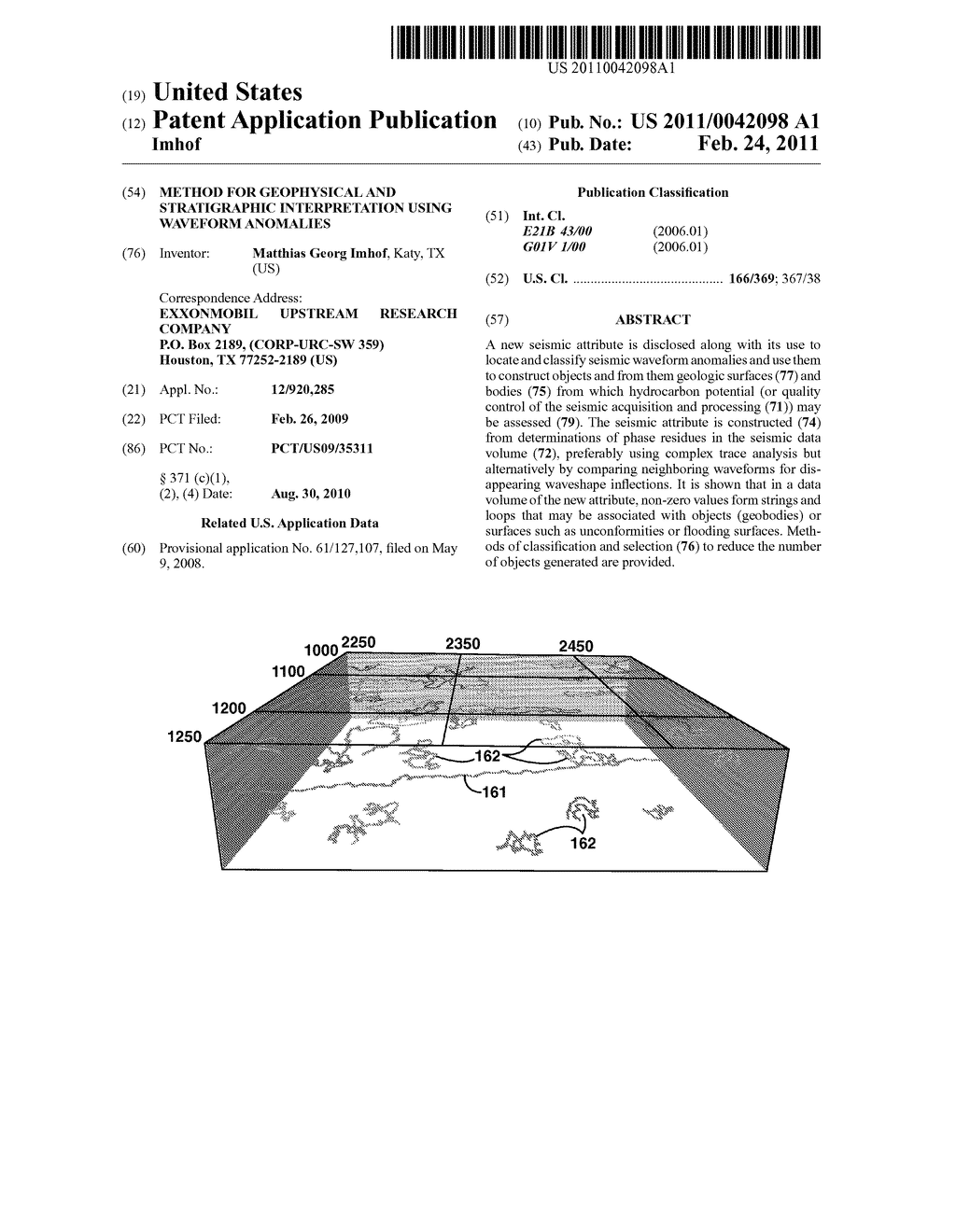 Method For Geophysical And Stratigraphic Interpretation Using Waveform Anomalies - diagram, schematic, and image 01