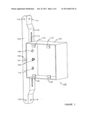 Electrical utility box having vertical adjustment diagram and image