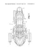 VEHICLE WITH A SEMI-AUTOMATIC TRANSMISSION HAVING A REVERSE GEAR diagram and image