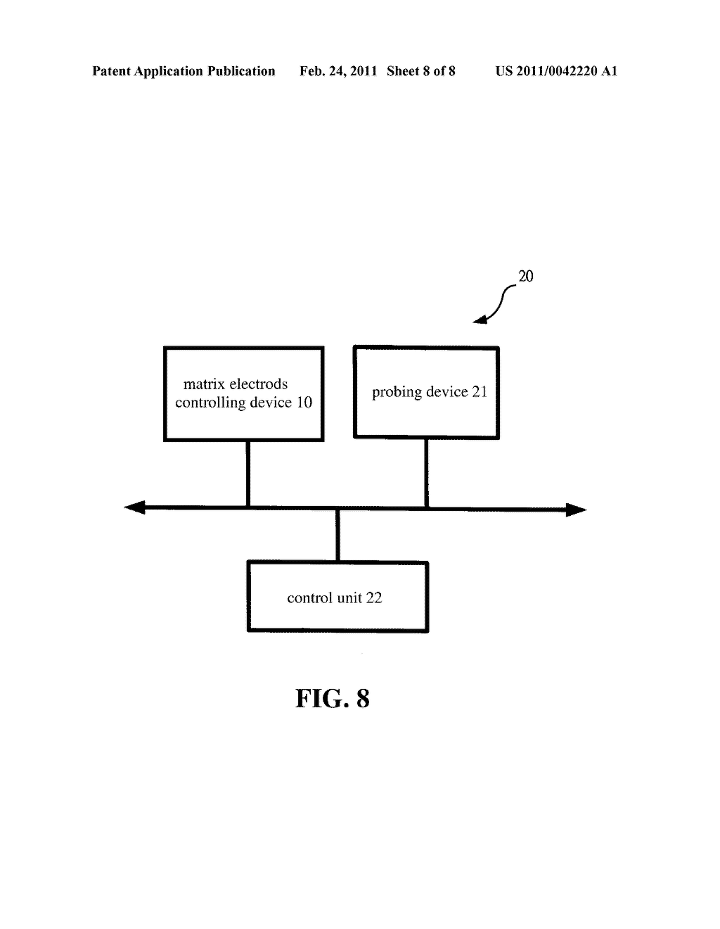 MATRIX ELECTRODE-CONTROLLING DEVICE AND DIGITAL PLATFORM USING THE SAME - diagram, schematic, and image 09