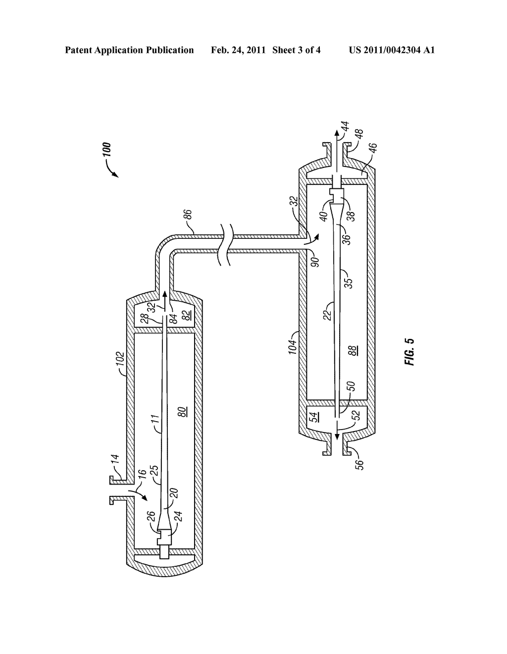 Method And Apparatus To Enhance Separation Performance Of A Lean And Low Mean Size Dispersed Phase From A Continuous Phase - diagram, schematic, and image 04