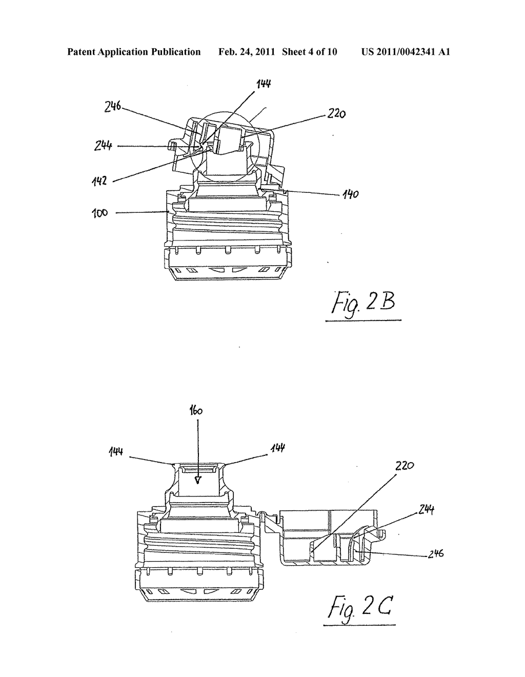 CLOSURE DEVICE FOR A CONTAINER - diagram, schematic, and image 05