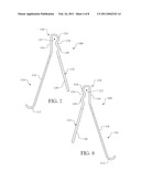 Fruit Wedge Containment Clip For Beverage Bottle diagram and image