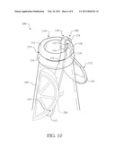 Fruit Wedge Containment Clip For Beverage Bottle diagram and image