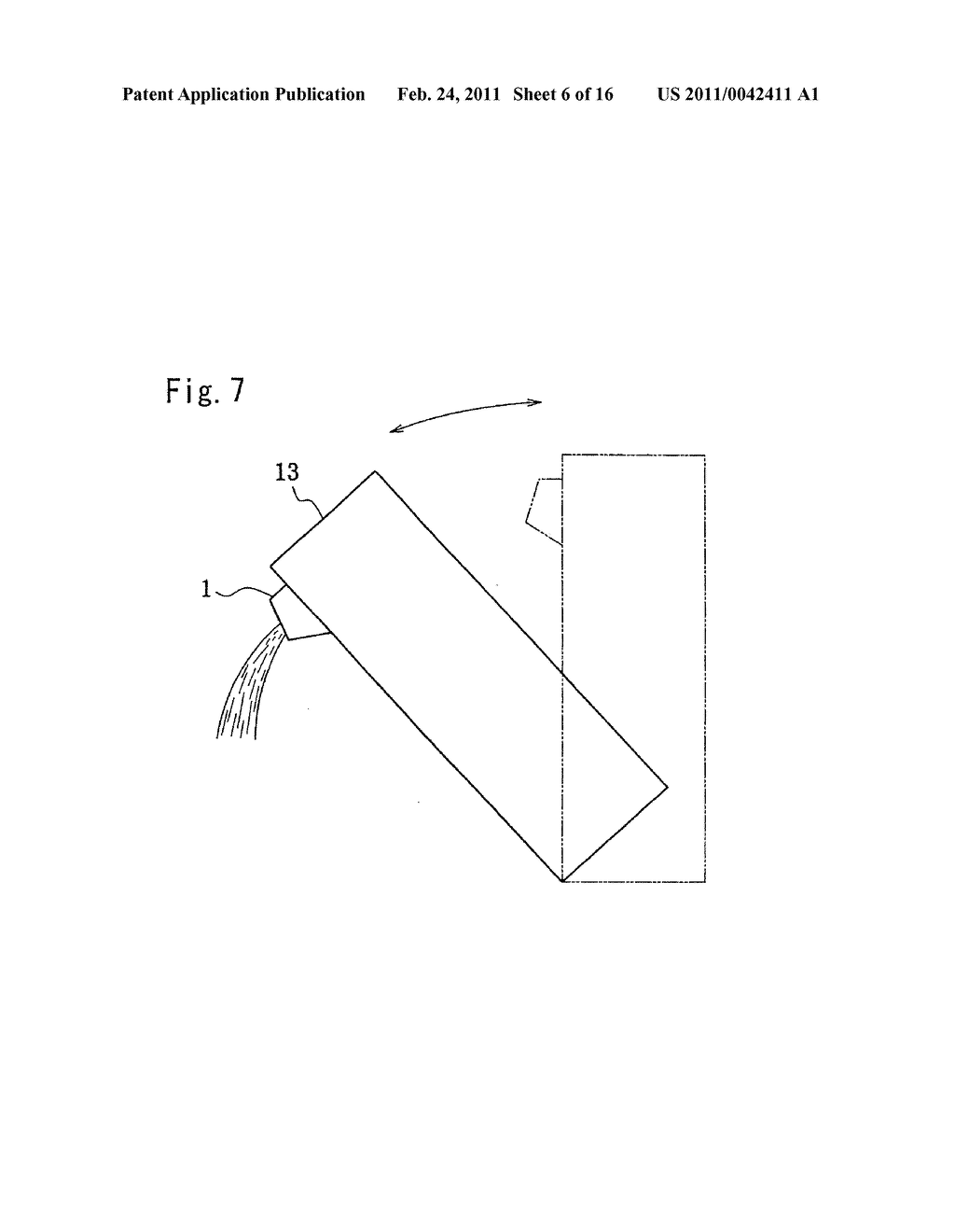 LIQUID SPOUTING NOZZLE, PACKAGING BAG USING THE NOZZLE, BOX FOR PACKAGING BAG AND PACKAGING STRUCTURE - diagram, schematic, and image 07