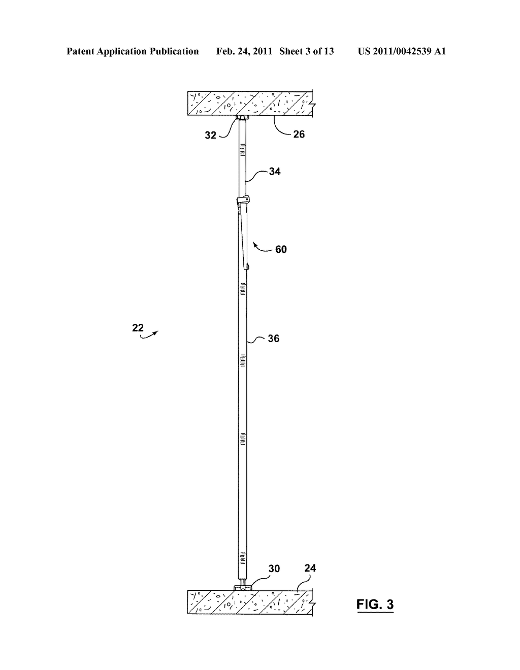 Locking and Lifting Mechanism for Safety Fence Support Post - diagram, schematic, and image 04