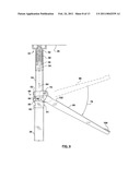 Locking and Lifting Mechanism for Safety Fence Support Post diagram and image