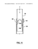 Locking and Lifting Mechanism for Safety Fence Support Post diagram and image