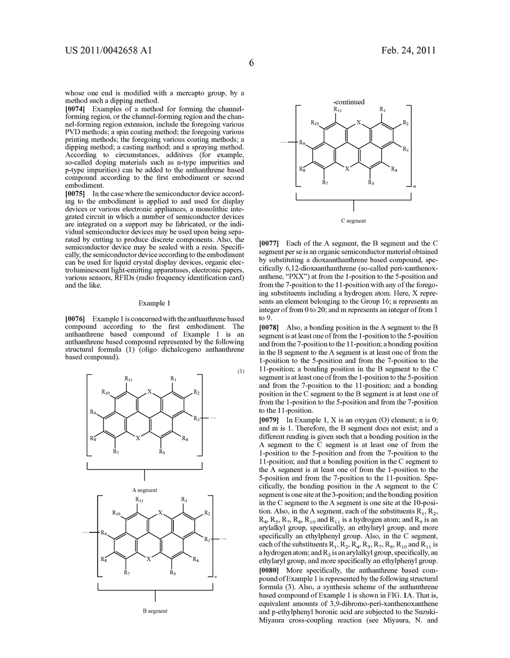 ANTHANTHRENE BASED COMPOUND AND SEMICONDUCTOR DEVICE - diagram, schematic, and image 11