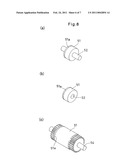 SHEET FEED ROLLING ELEMENT FOR USE IN AN ELECTROPHOTOGRAPHIC DEVICE AND MOLD FOR INJECTION MOLDING FOR PRODUCING THE SHEET FEED ROLLING ELEMENT diagram and image