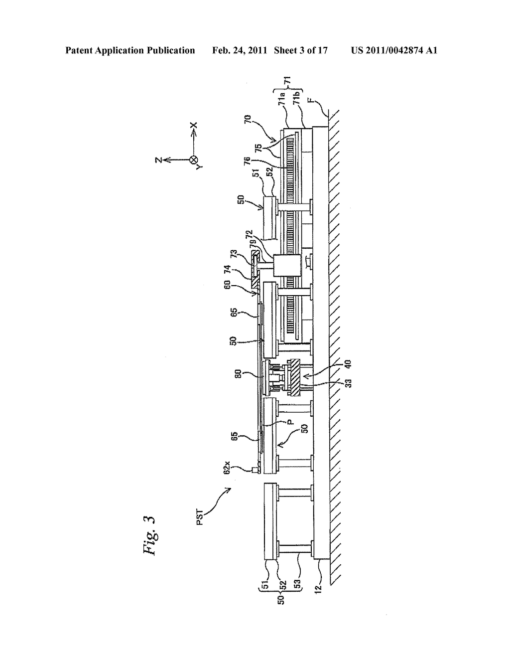 OBJECT PROCESSING APPARATUS, EXPOSURE APPARATUS AND EXPOSURE METHOD, AND DEVICE MANUFACTURING METHOD - diagram, schematic, and image 04
