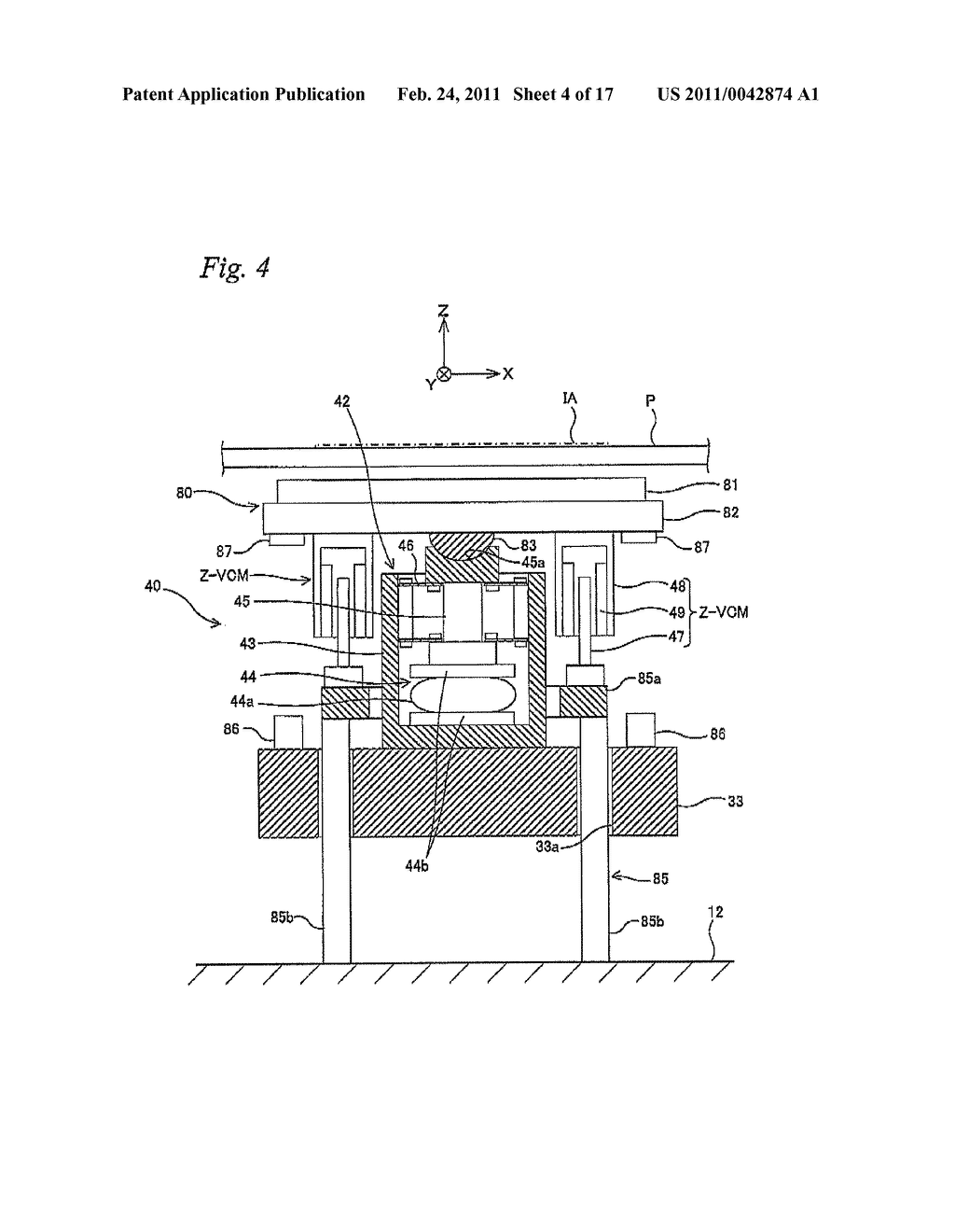 OBJECT PROCESSING APPARATUS, EXPOSURE APPARATUS AND EXPOSURE METHOD, AND DEVICE MANUFACTURING METHOD - diagram, schematic, and image 05