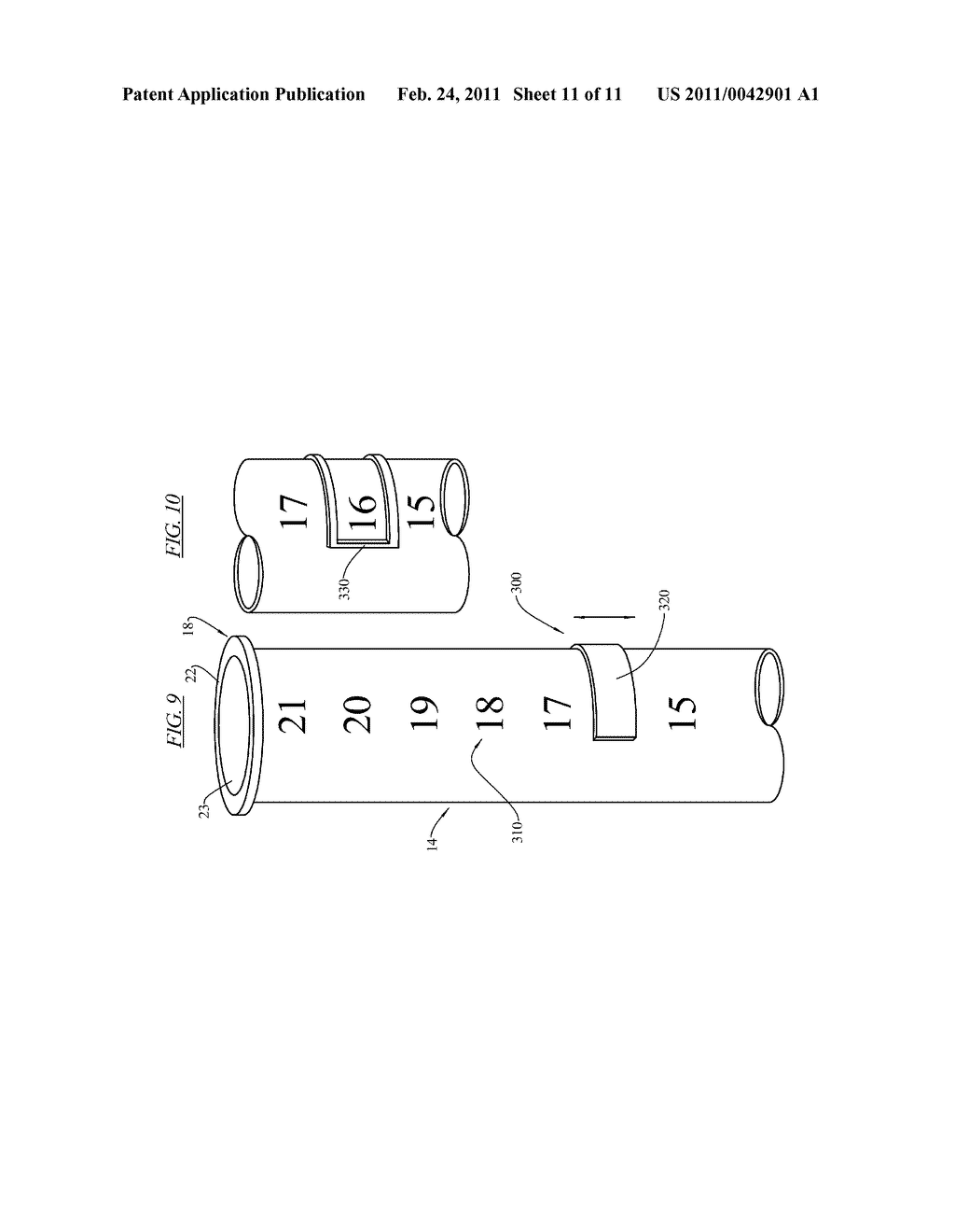 POLE ASSEMBLY FOR FLYING DISK GAME - diagram, schematic, and image 12