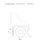 Fuel-efficient mud flaps diagram and image