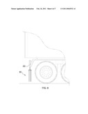 Fuel-efficient mud flaps diagram and image