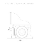 Fuel-efficient mud flaps diagram and image