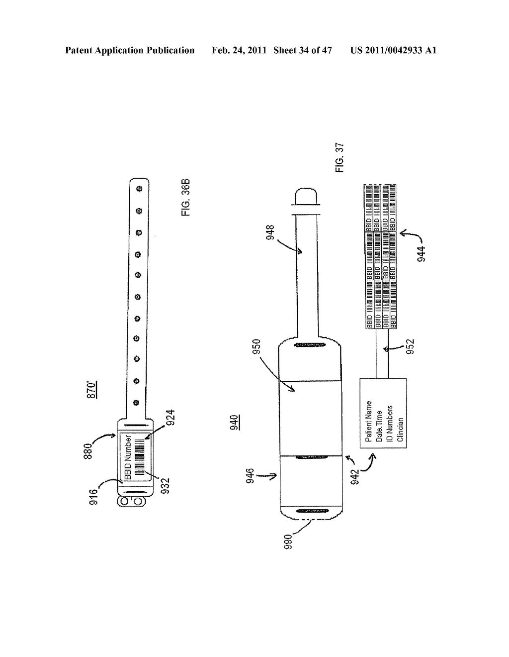 RECIPIENT VERIFICATION SYSTEMS AND METHODS OF USE, INCLUDING PATIENT IDENTIFICATION - diagram, schematic, and image 35