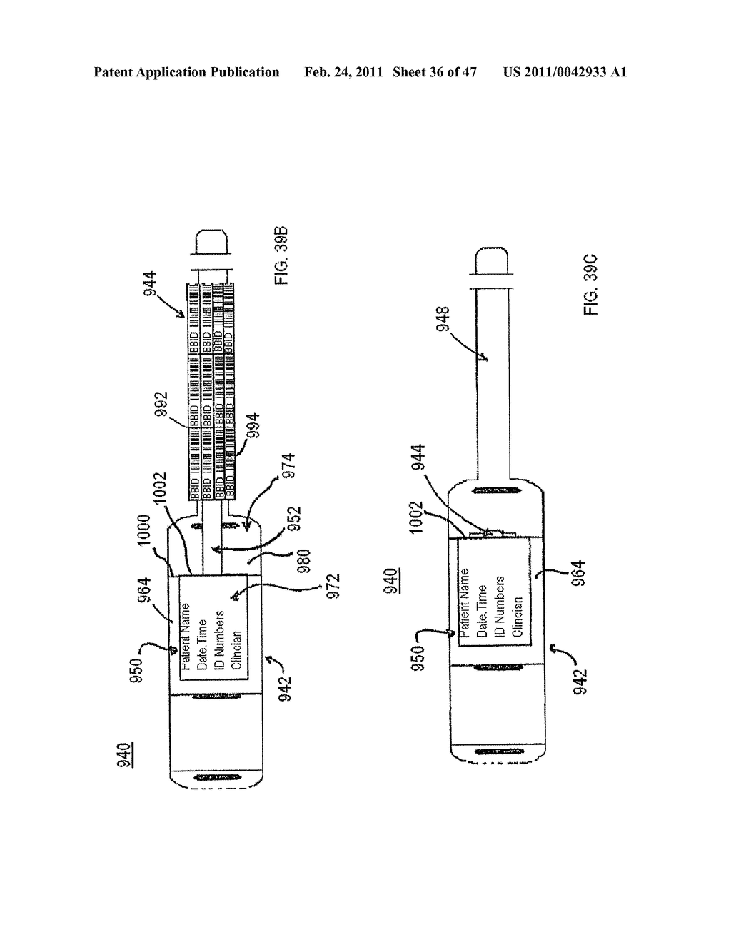 RECIPIENT VERIFICATION SYSTEMS AND METHODS OF USE, INCLUDING PATIENT IDENTIFICATION - diagram, schematic, and image 37