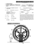 Water Wheel Comprising a Built-In Generator diagram and image