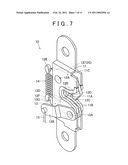 VEHICLE SEAT RECLINING APPARATUS diagram and image