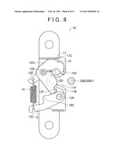 VEHICLE SEAT RECLINING APPARATUS diagram and image