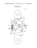 VEHICLE SEAT RECLINING APPARATUS diagram and image