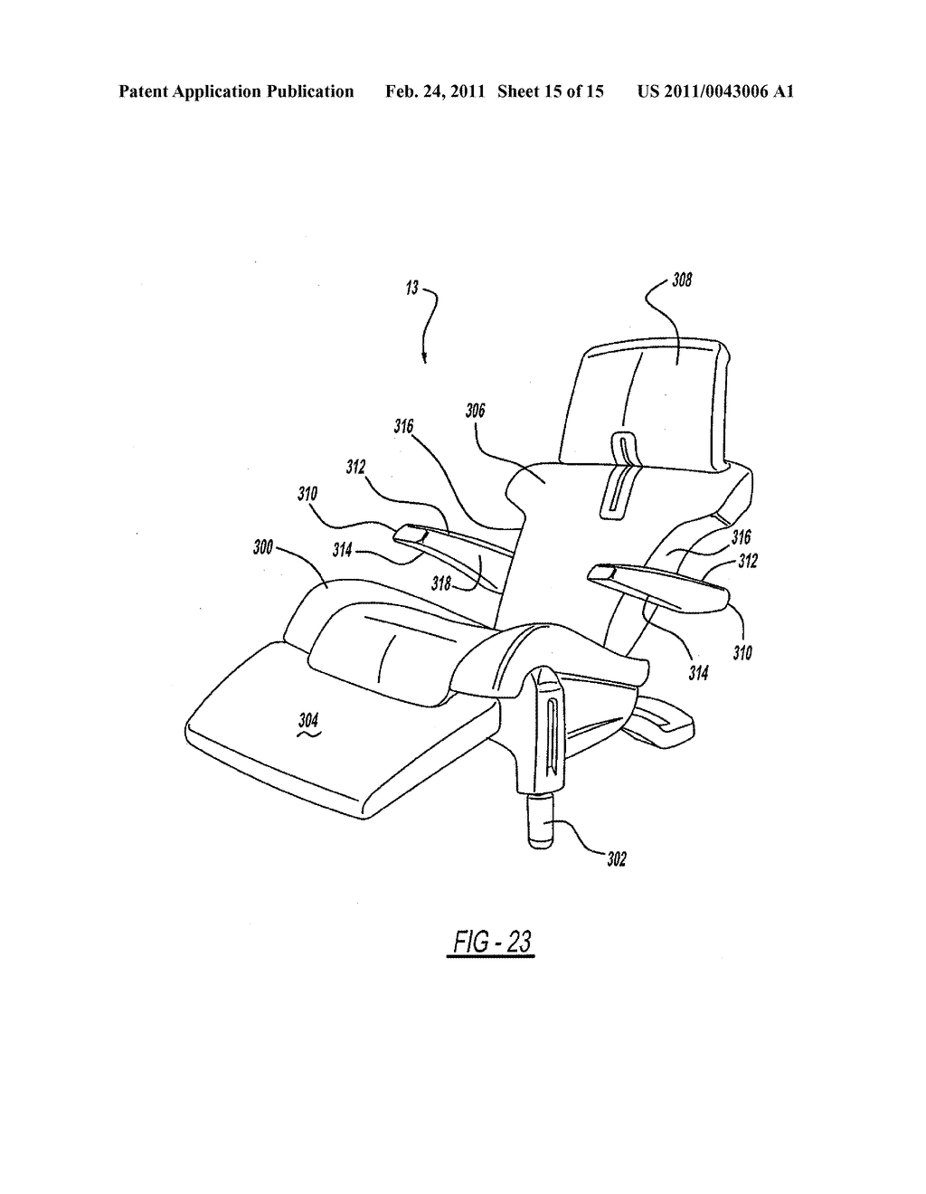 ENTERTAINMENT SEAT - diagram, schematic, and image 16