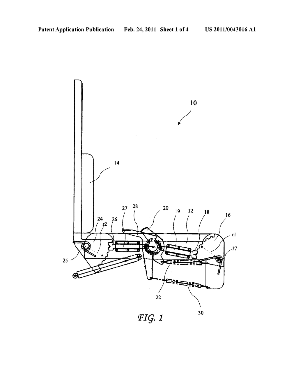 Adjustable Articulating Crew Seat - diagram, schematic, and image 02