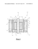 TRANSVERSE FLUX ROTARY MACHINE AND SWITCHING DEVICE EQUIPPED WITH SUCH A MACHINE diagram and image