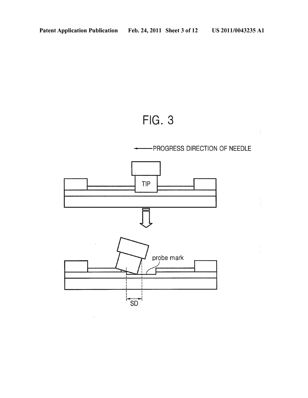 SEMICONDUCTOR DEVICE HAVING A PLURALITY OF PADS - diagram, schematic, and image 04