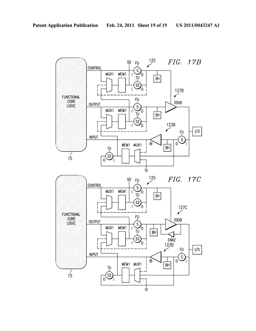 IC OUTPUT SIGNAL PATH WITH SWITCH, BUS HOLDER, AND BUFFER - diagram, schematic, and image 20