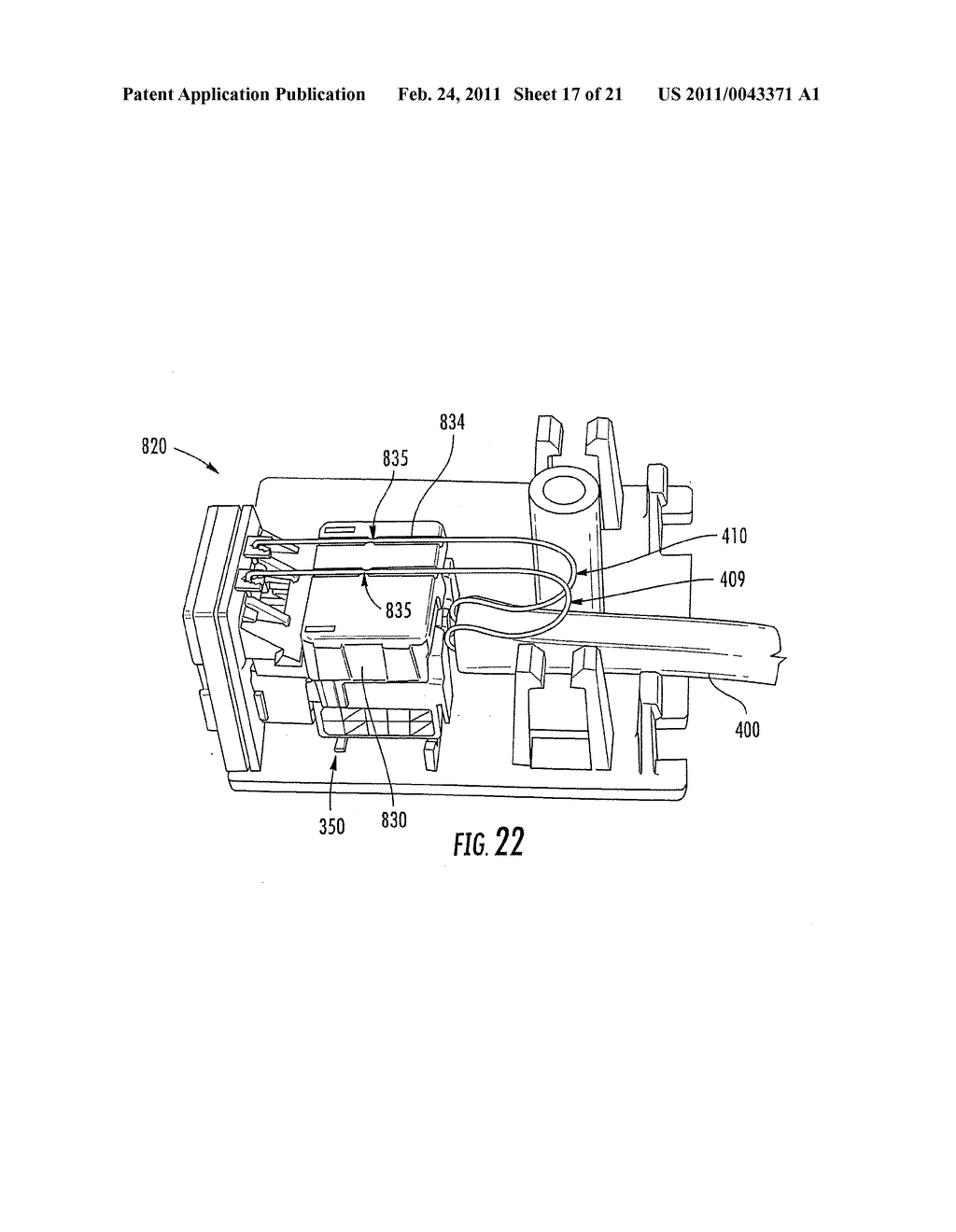 Systems, Equipment and Methods for Automatically Tracking Cable Connections and for Identifying Work Area Devices and Related Methods of Operating Communications Networks - diagram, schematic, and image 18