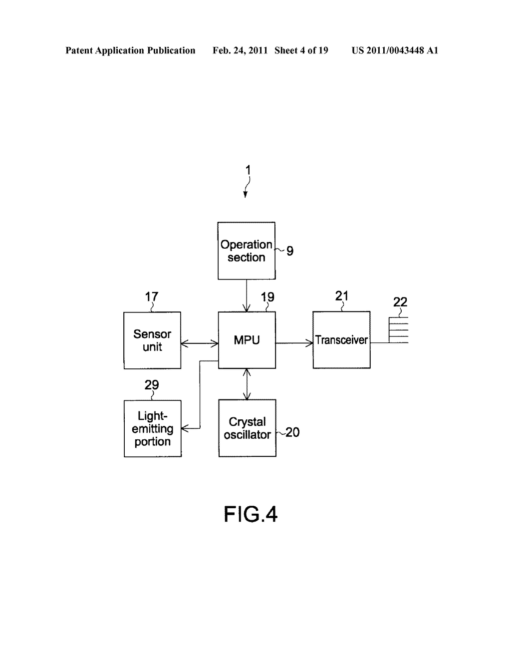 OPERATION INPUT SYSTEM, CONTROL APPARATUS, HANDHELD APPARATUS, AND OPERATION INPUT METHOD - diagram, schematic, and image 05